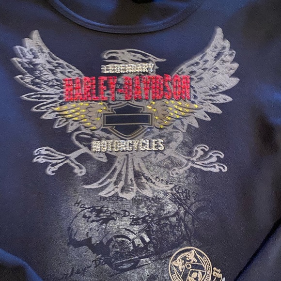 Women’s Harley Davidson Longsleeve Shirt - Picture 2 of 3